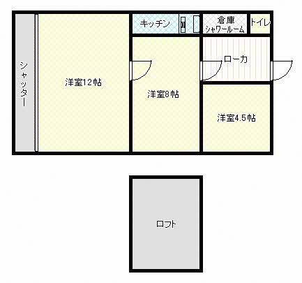 『０．間取り図【３】』の画像