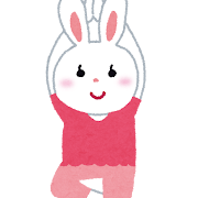 講座　ヨガ　ウサギ