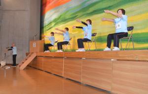 敬老会(シルバーリハビリ体操)