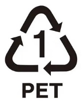 リサイクルマーク（PET)